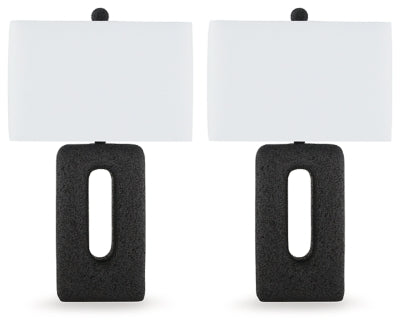 Wimmings Table Lamp (Set of 2) - Black