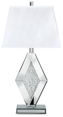 Prunella Table Lamp - Silver Finish