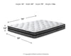 10 Inch Pocketed Hybrid Queen Mattress