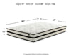 Chime 10 Inch Hybrid Queen Mattress in a Box