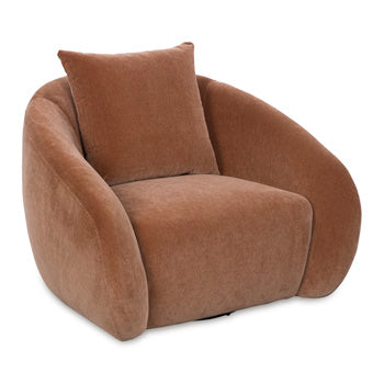 Silla giratoria decorativa Yahya