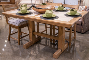 Mesa de comedor de altura de mostrador Ridgester