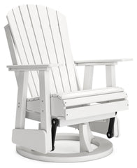 Silla giratoria planeadora para exteriores Hyland Wave