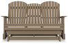 Mecedora de dos plazas para exteriores Hyland Wave
