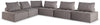 Asientos modulares para exterior Bree Zee de 6 piezas