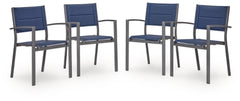 Sillón de exterior Point Bonita (juego de 4)