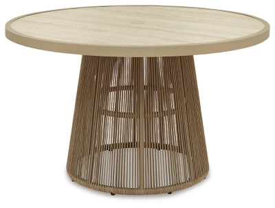 Ocean Park Outdoor Dining Table - Beige