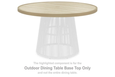 Ocean Park Outdoor Dining Table Base Top