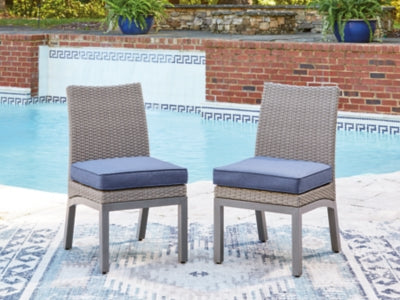 Dillon Beach Outdoor Side Chair with Cushion (Set of 2)