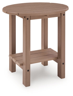 Cliffs Beach Outdoor End Table - Driftwood
