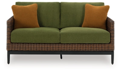 Horizon Hall Loveseat de exterior con cojín