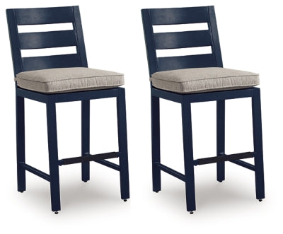 Taburete de bar para exteriores Mabry Shores (juego de 2)