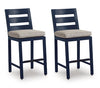 Mabry Shores Outdoor Counter Height Bar Stool (Set of 2)