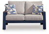 Loveseat de exterior con cojín Mabry Shores