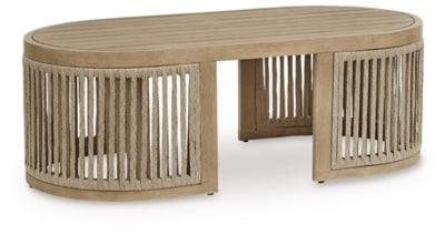 Vision Lane Outdoor Coffee Table - Beige