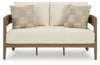 Loveseat de exterior Serene Bay con cojín