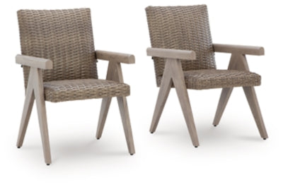 Sillón de exterior Carisbo (juego de 2)