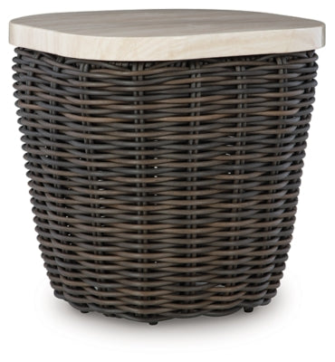 Mesa auxiliar de exterior Kimora