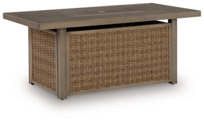 Revare Beach Outdoor Fire Pit Table