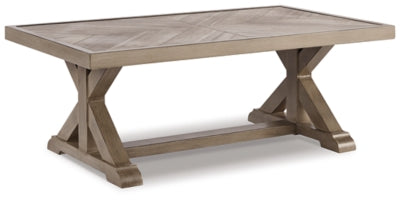 Mesa de centro para exteriores Beachcroft - Beige