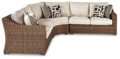 Conjunto de asientos para exterior de 3 piezas Beachcroft - Beige