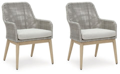 Sillas de comedor para exteriores Seton Creek (juego de 2)
