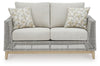 Loveseat de exterior con cojín Seton Creek