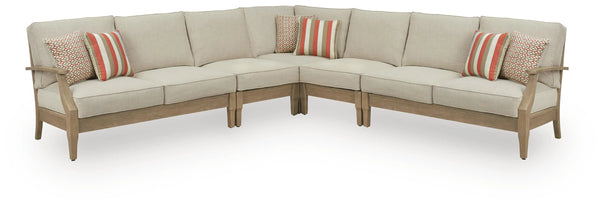 Seccional de exterior Clare View de 5 piezas