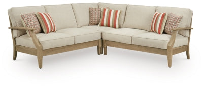 Clare View 3-Piece Outdoor Sectional - Beige