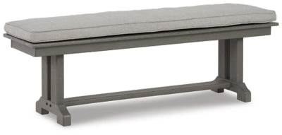 Visola Bench with Cushion - Gray