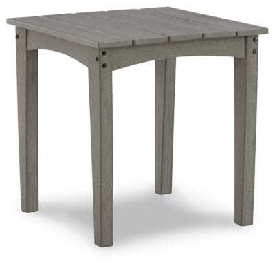 Visola Outdoor End Table - Gray