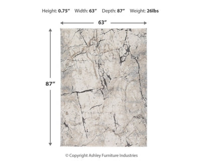 Alfombra Wyscott de 1,60 m x 2,20 m