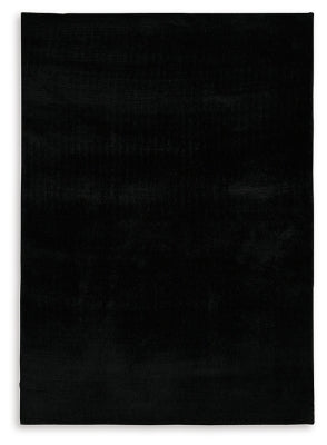 Alfombra lavable Anaben de 8' x 10'1" - Negro