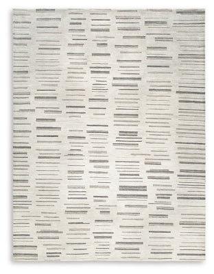 Alfombra Leesdale de 8' x 10' - Marfil/Marrón/Negro