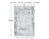Emertonly 5' x 7' Washable Rug