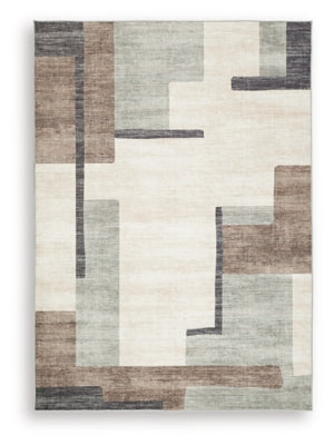 Alfombra lavable Larkport de 1,5 x 2,1 m