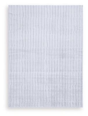 Worthley Washable 5' x 7' Area Rug - Gray