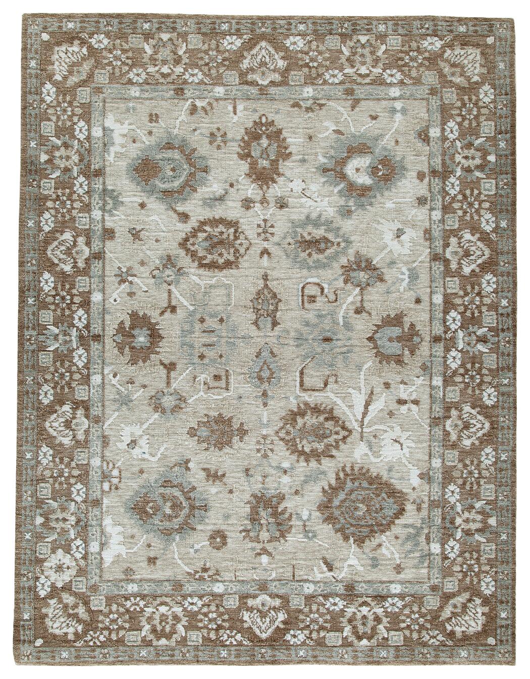 Ainswick Memory Foam Large Rug - Brown/Beige/Gray