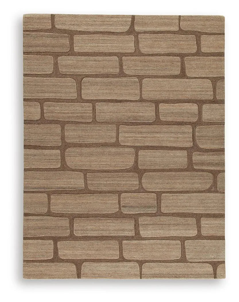 Orest Large Rug - Brown