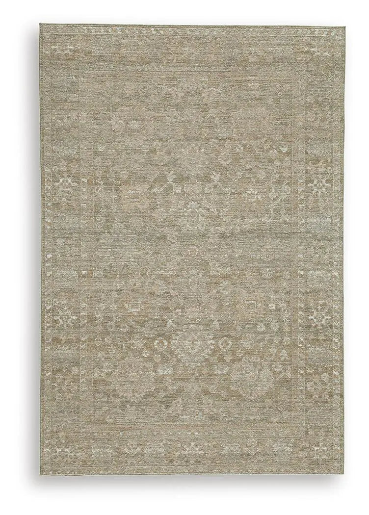 Neroham Medium Rug - Gray/Brown/Cream