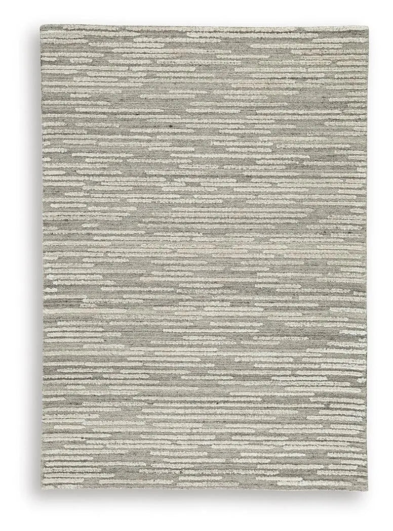 Alfombra mediana Eljory - Gris