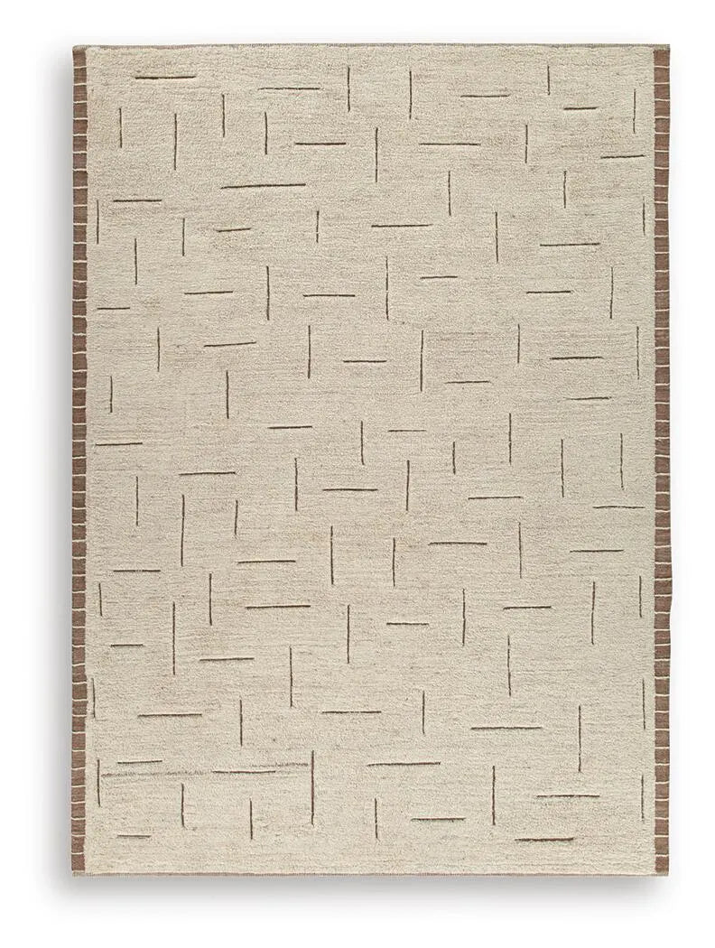 Clayman Extra Large Rug - Beige/Brown