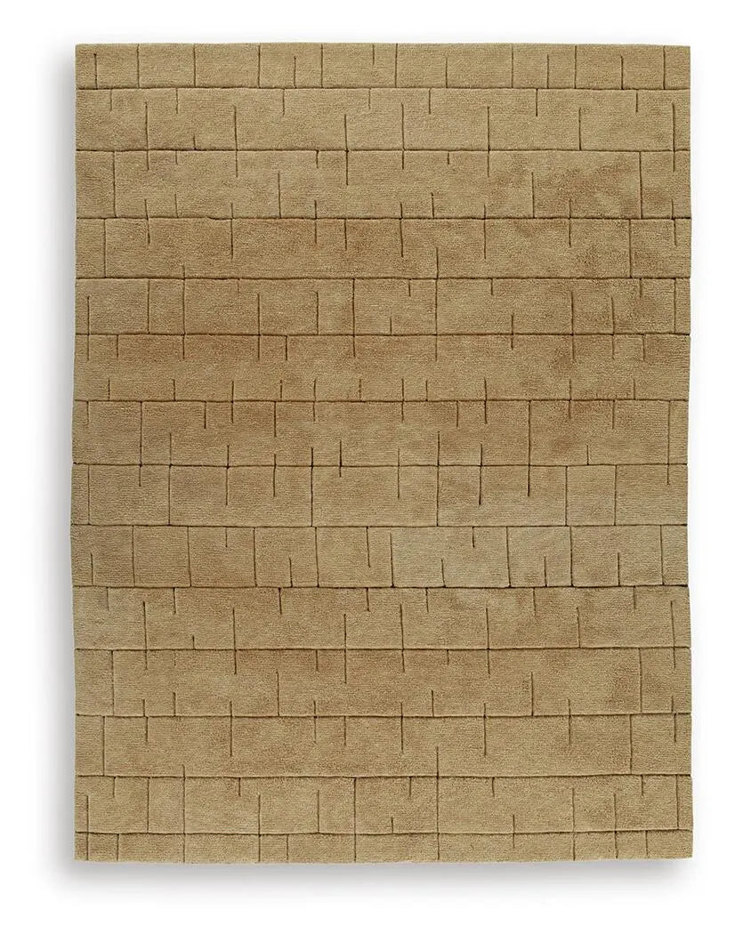 Luzmont Extra Large Rug - Golden Brown