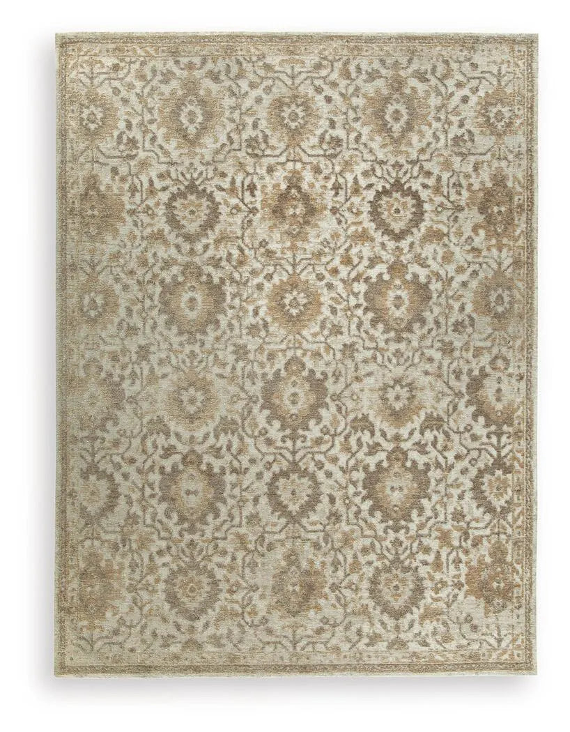 Sableridge Extra Large Rug - Ivory/Taupe/Camel