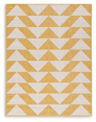 Thomley 8' x 10' Rug - Ivory/Yellow