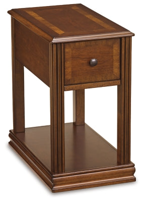 Breegin Chairside End Table - Brown