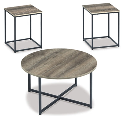 Wadeworth Table (Set of 3) - Two-tone