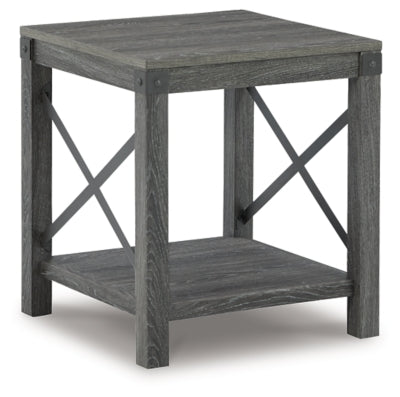 Freedan End Table - Grayish Brown