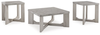 Garnilly Table (Set of 3) - Whitewash