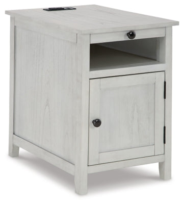 Treytown Chairside End Table - Antique White